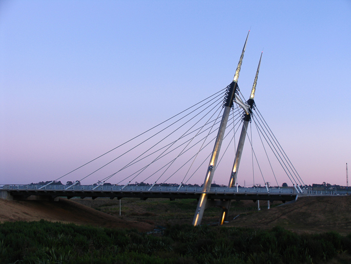 Resolve Group New Zealand’s First Cable Stayed Traffic Bridge